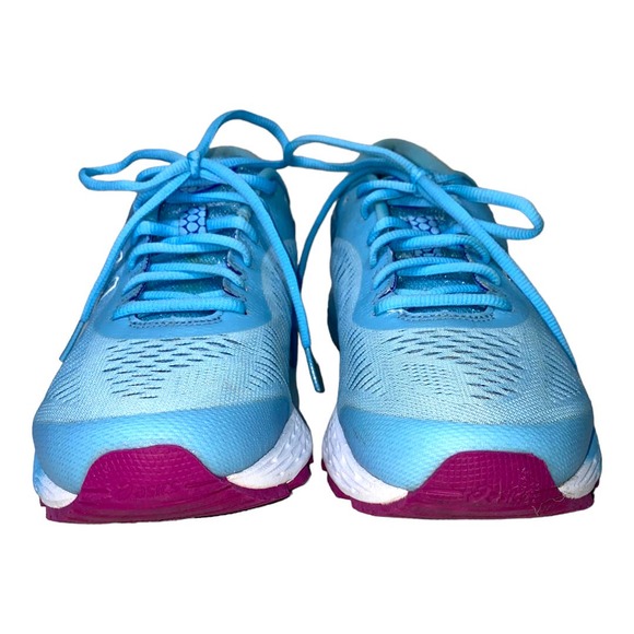 ASICS Gel Kayano 25 Light Blue & Magenta Road Running Tennis Shoe 8W 1012A026 - Picture 2 of 11